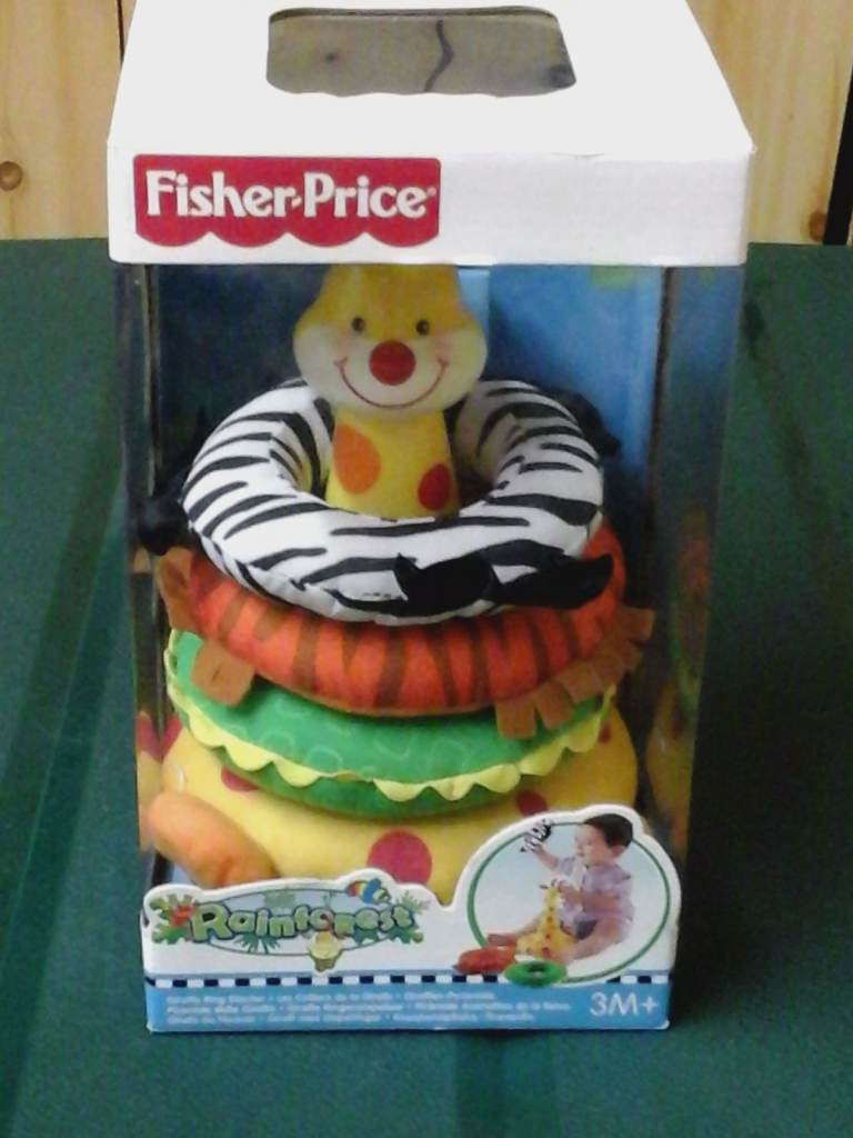 image for Fisher Price Giraffe Ring Stacker