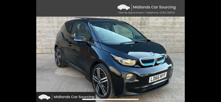 BMW i3 2016 – Sunroof, Leather, Low Miles – Excellent Condition