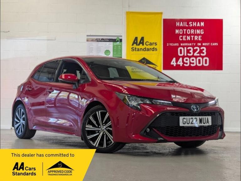 2022 Toyota Corolla 1.8 VVT-h GPF Design Hatchback 5dr Petrol Hybrid CVT Euro 6