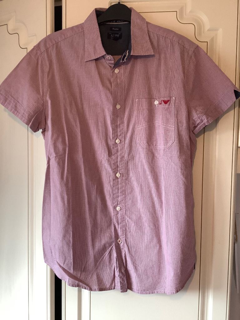 Armani Jeans Shirt Sleeve Shirt