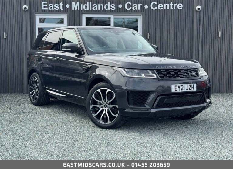 2021 Land Rover Range Rover Sport 2.0 P400e 13.1kWh HSE Silver SUV 5dr Petrol Plug-in Hybrid Auto...