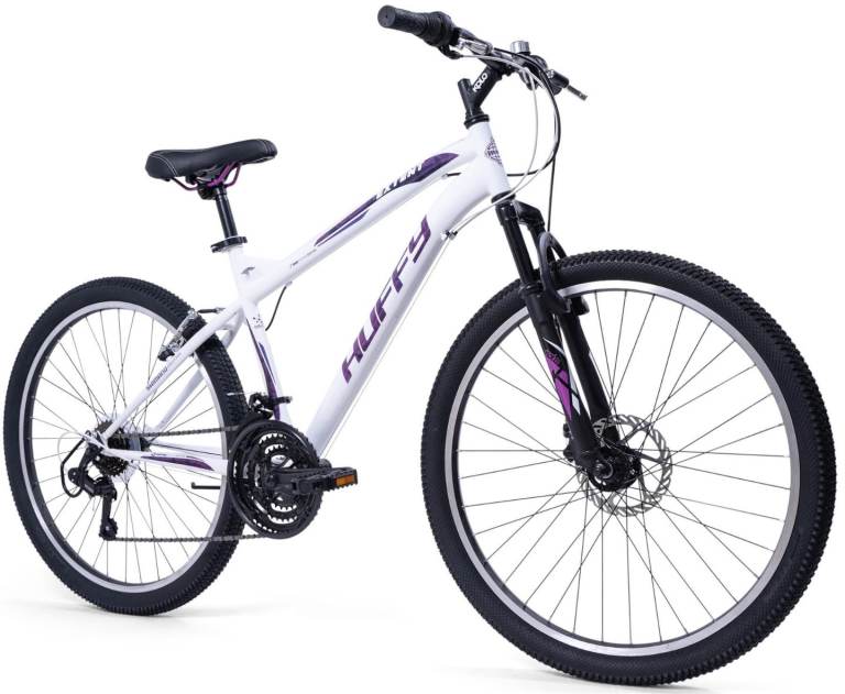 Huffy Extent 26 Inch Womens Mountain Bike - White - With Front Suspension