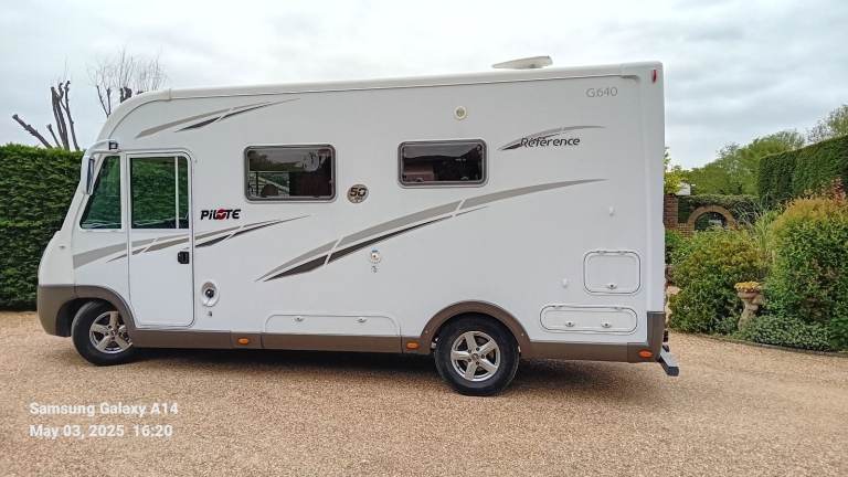 Pilote G.640 Immaculate. 30k mls. MOT. Service & habitation history. Dry. 4 New tyres and cambelt.