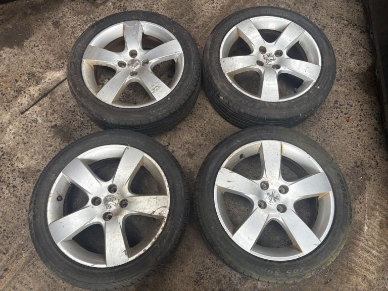17” Peugeot 307cc Atalante Alloys 4x108