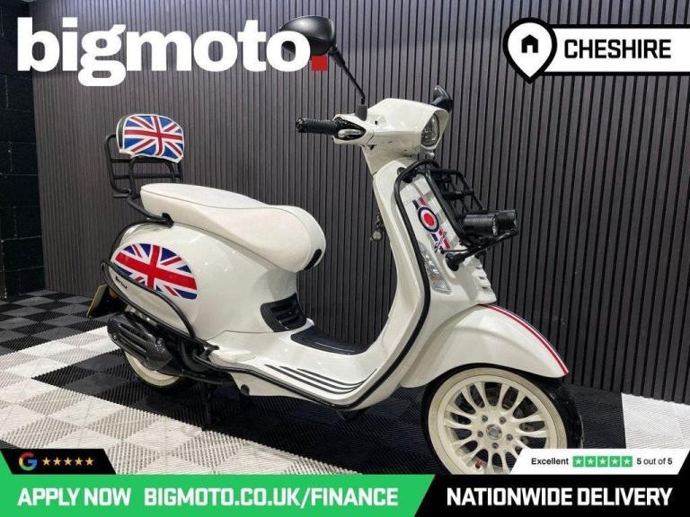 2023 23 PIAGGIO VESPA SPRINT 125 125 JUSTIN BIEBER SCOOTER - FINANCE SPECIALISTS