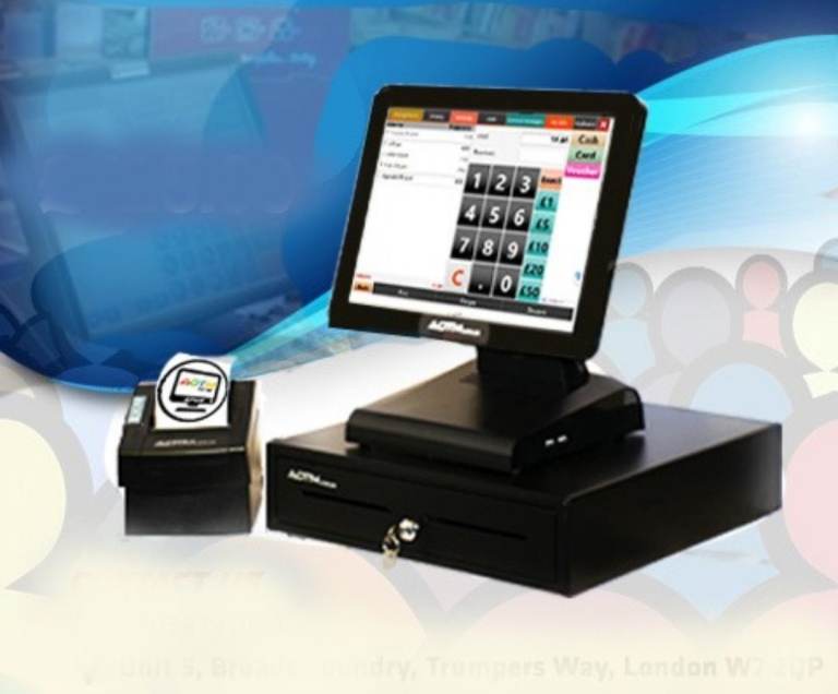15 Inch-full Touchscreen ePOS System (restaurant,Coffee Shop,Bar,Takeaway)