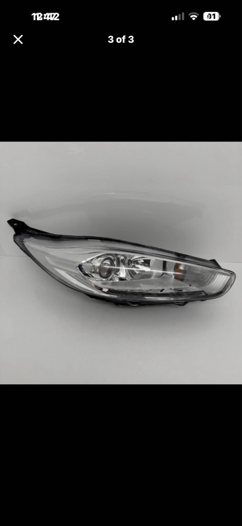 Ford fiesta head lamp 
