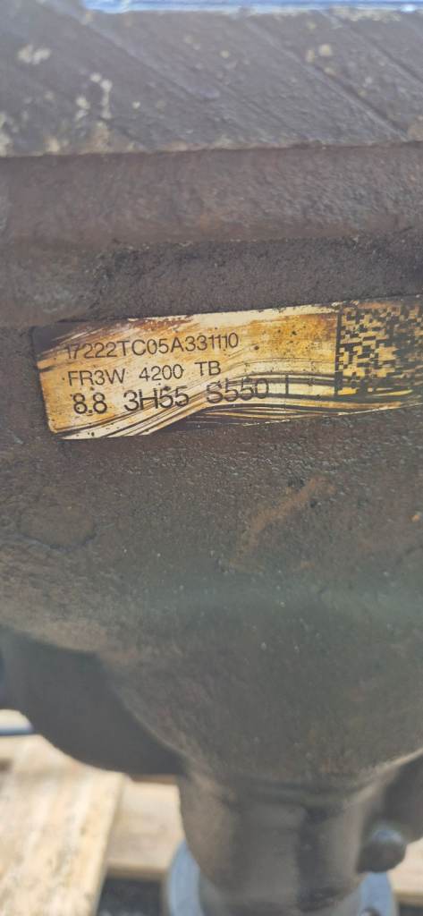 Mustang GT rear axle differential 