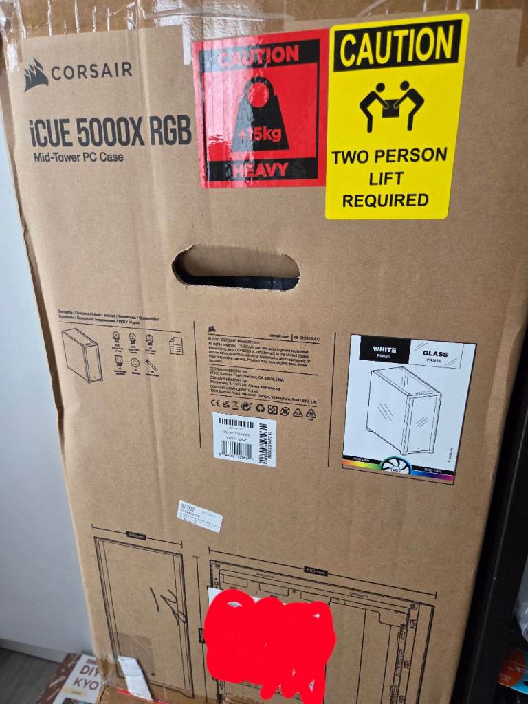 Corsair iCUE 5000X RGB PC Case - Brand New