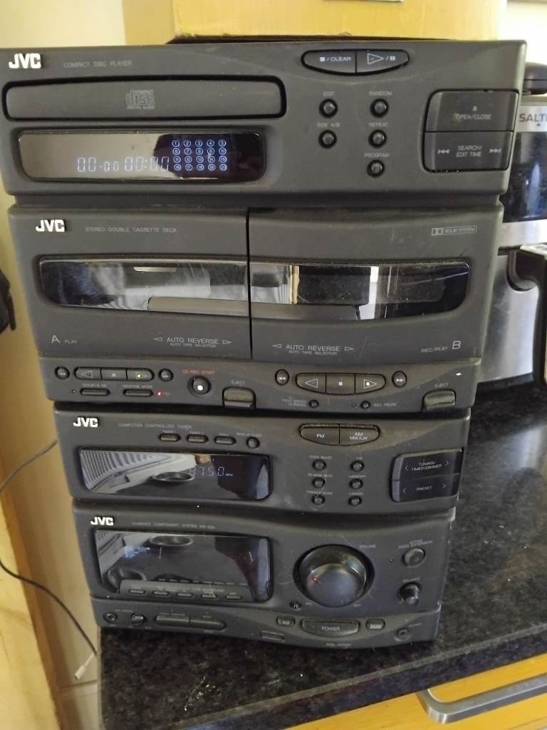 Jvc stereo (cd tuner and tape)