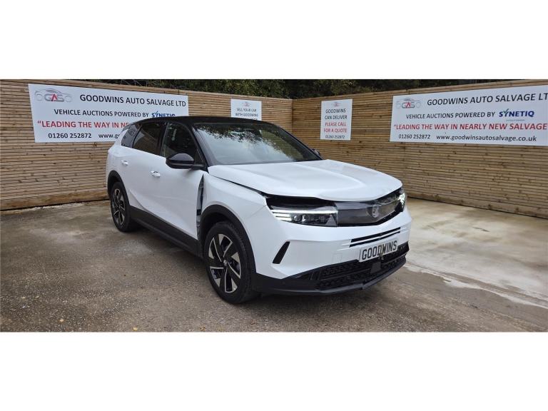 2025 VAUXHALL GRANDLAND GS 1.2T MHEV AUTO UNRECORDED REPAIRBALE SALVAGE