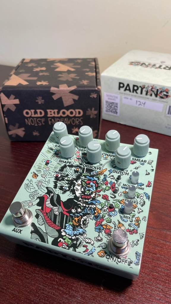 Old Blood Noise Endeavours + Emily Hopkins - Parting Guitar Pedal