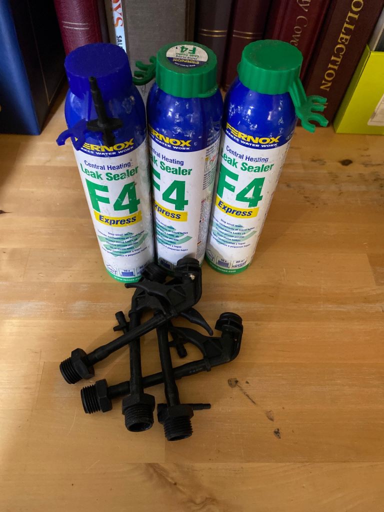 Fernox leak sealer F4 three of