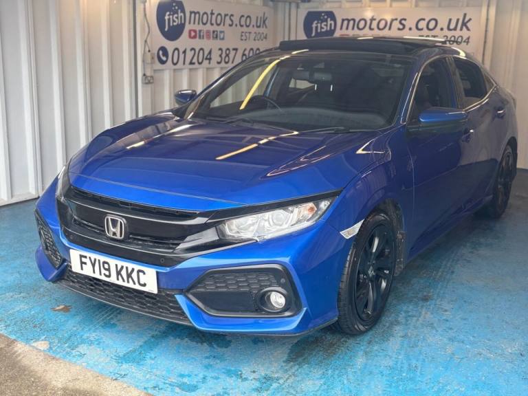 2019 19 HONDA CIVIC 1.0 VTEC TURBO EX HATCHBACK 5DR PETROL MANUAL EURO 6 (S/S) (