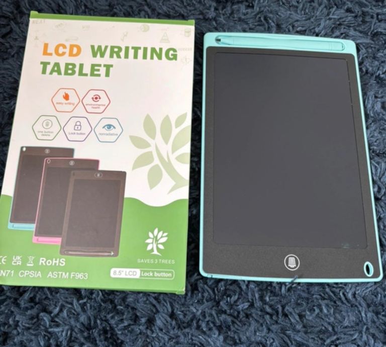 LCD writing pad and stylus 