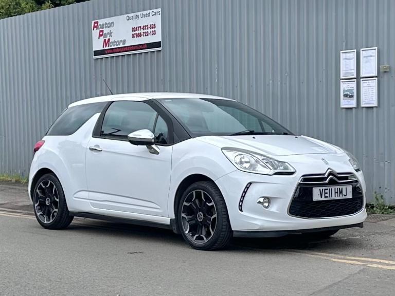 2011 Citroen DS3 1.6 VTi 16V Black 3dr - ULEZ - see video HATCHBACK Petrol Manual