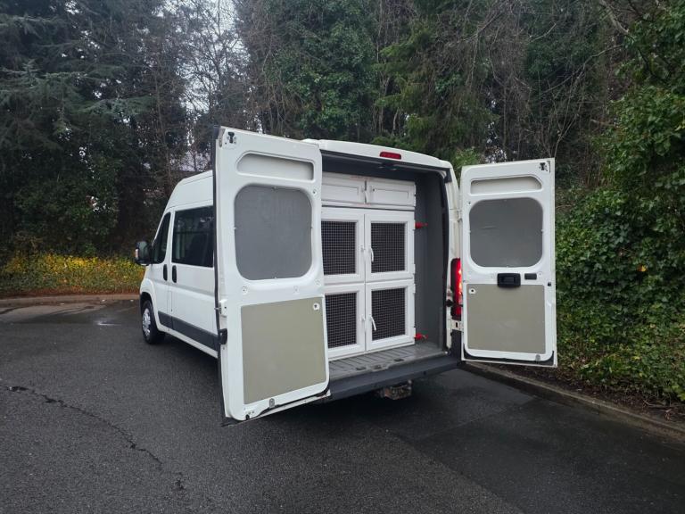 2016 CITROEN RELAY 2.2 HDI HIGH ROOF MWB CREW VAN EURO6 DOG UNIT CAGES EX POLICE