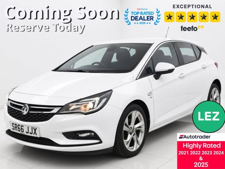 2017 Vauxhall Astra 1.4i SRi Hatchback 5dr Petrol Manual Euro 6 (100 ps) Hatchback Petrol Manual