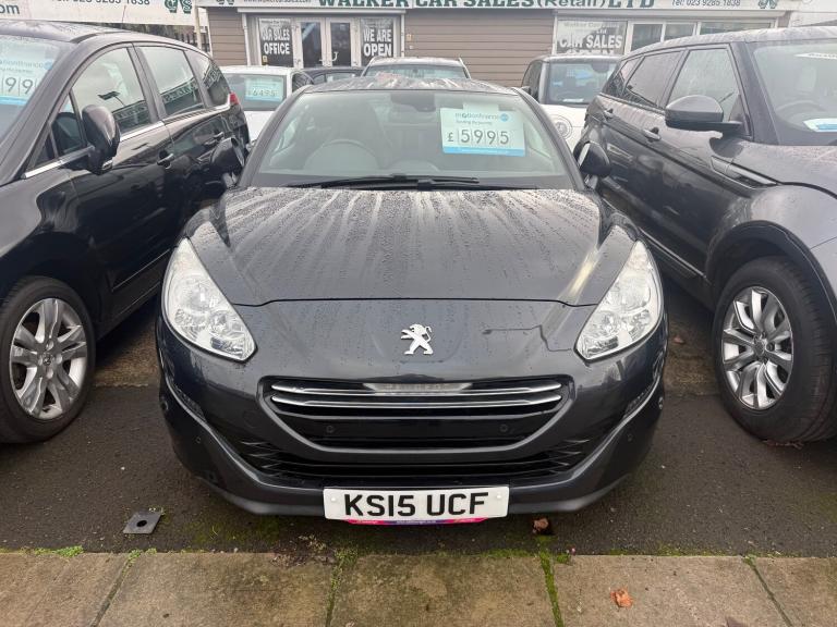 2015 Peugeot RCZ 1.6 THP GT Coupe 2dr Petrol Manual Euro 5 (156 ps) Petrol