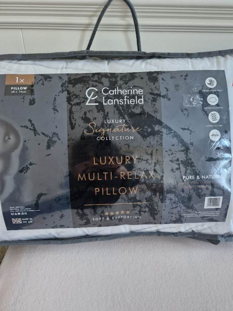 Catherine Lansfield Luxury Multi-Relax Pillow – New