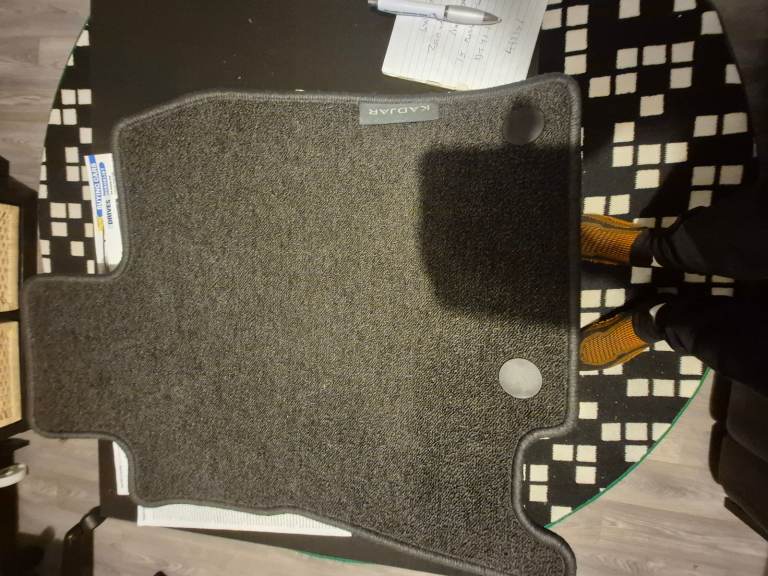 Car drivers side mat