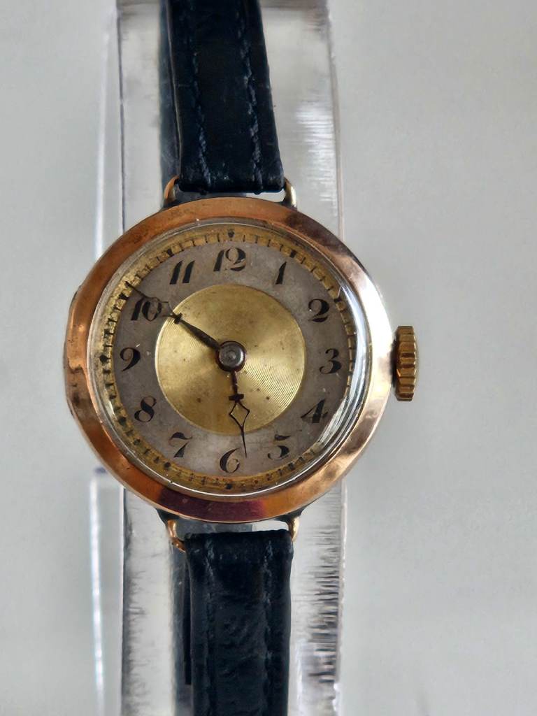 Rolex 9ct gold vintage watch ladies Antique authentic 