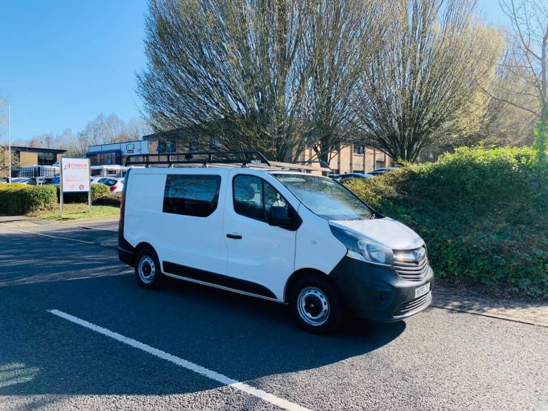 2015 1.6 CDTI VAUXHALL VIVARO SWB CREWCAB VAN 164k MILES MOT till 10/2026 LIKE TRAFIC NV300 NO VAT