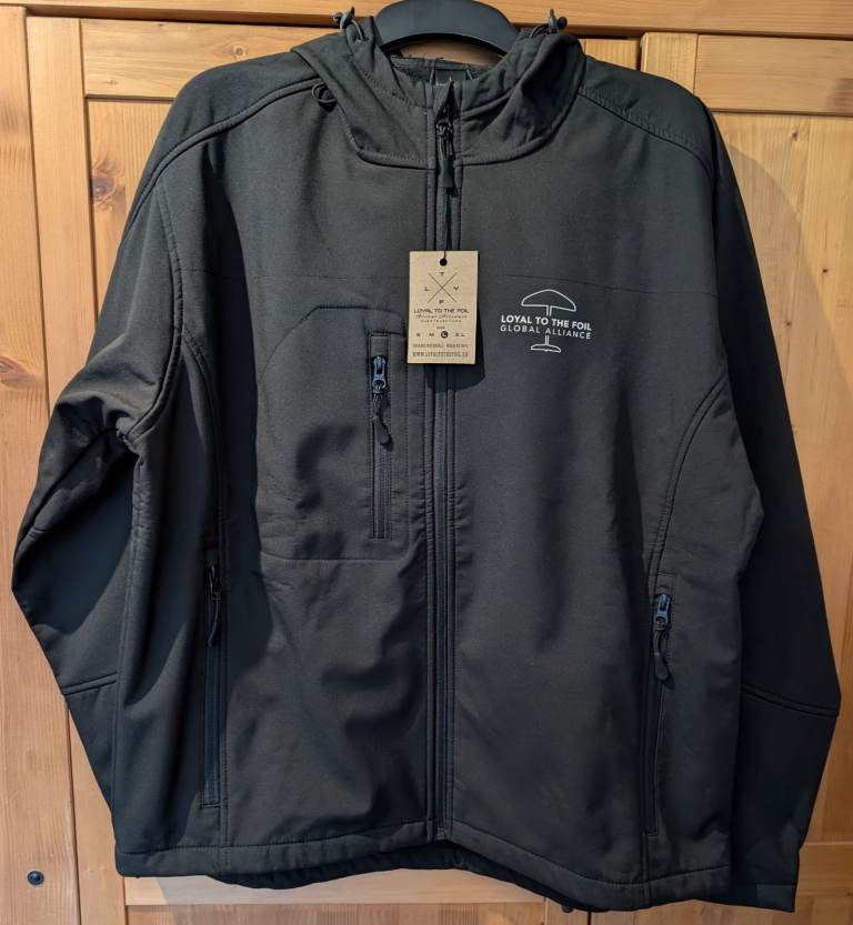 image for Loyal To The Foil Men's Black Shell Jacket - Large - RRP £109