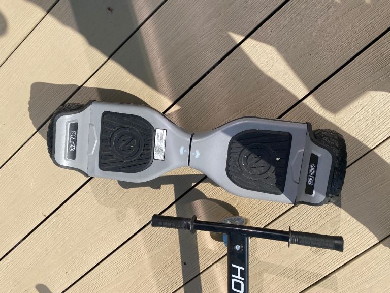 Hoverboard and go/kart with charger 