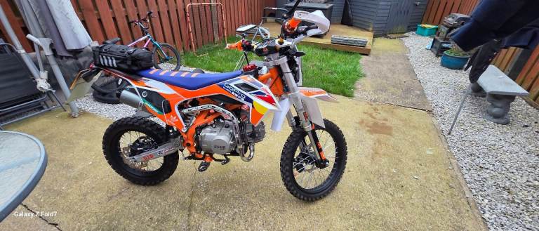 Factory mx 125cc road legal pitbike