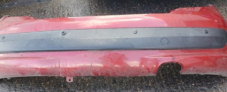 Peugeot 207 Rear Bumper Red 2007