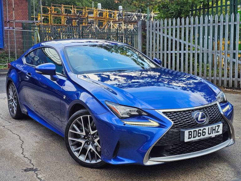 2016 Lexus RC 2.5 300h F Sport Coupe 2dr Petrol Hybrid CVT Euro 6 (s/s) (223 ps)