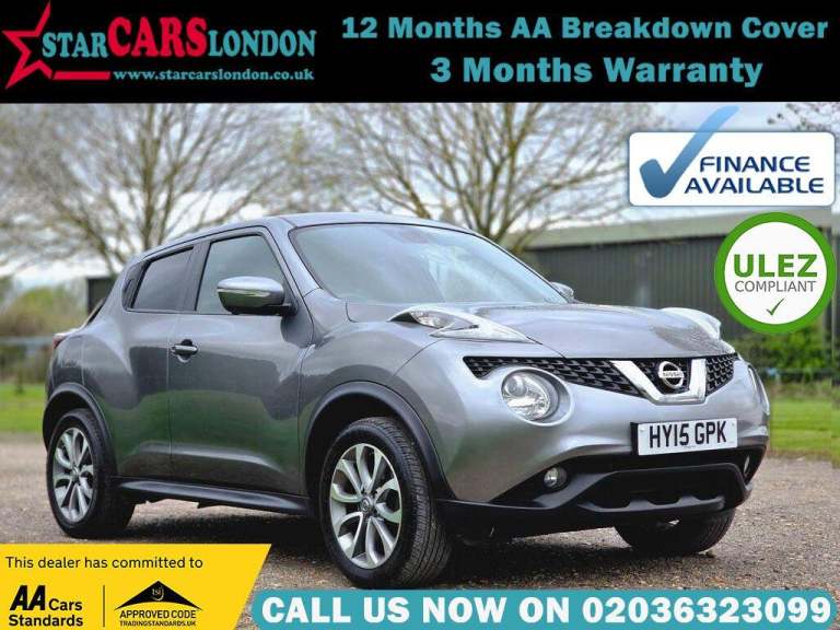 2015 Nissan Juke 1.6 DIG-T Tekna XTRON 4WD Euro 6 5dr HATCHBACK Petrol Automatic