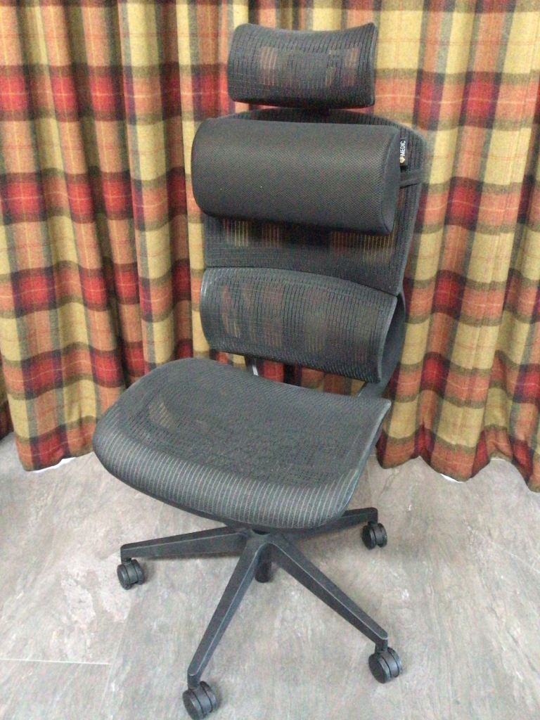 ALTO POSTURE MESH OFFICE CHAIR WITH LUMBER PAD