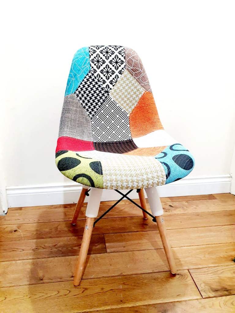 4 x Brandnew Dining/Office Chair Febric - Multicoloured