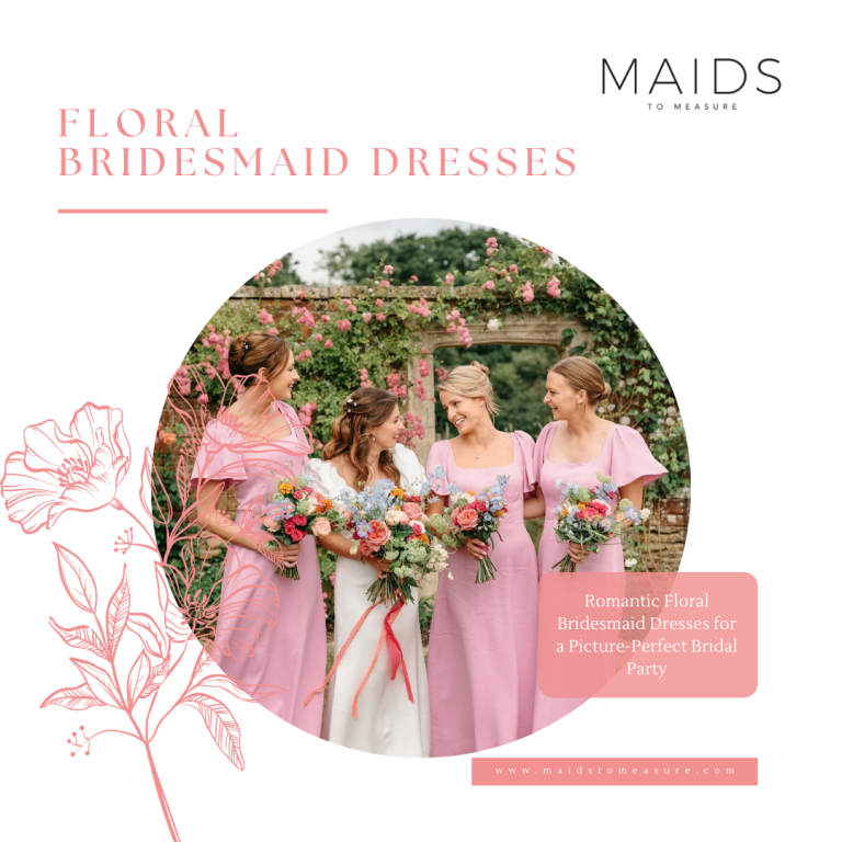 Romantic Floral Bridesmaid Dresses for a Picture-Perfect Bridal Party | Maids to Measure UK