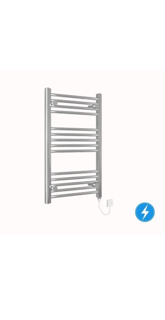 Electric Towel Radiator - 800 x 500