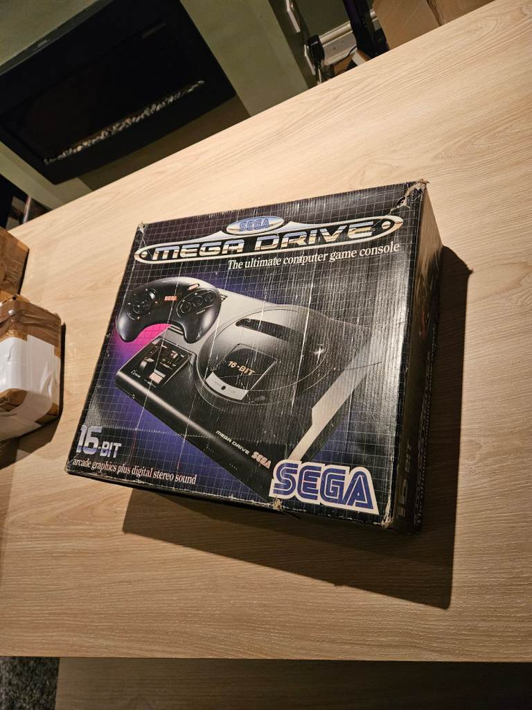 Mega drive Boxed
