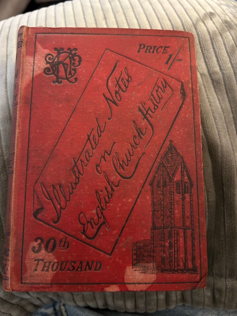 Vintage Illustrated Notes on English Church History Book