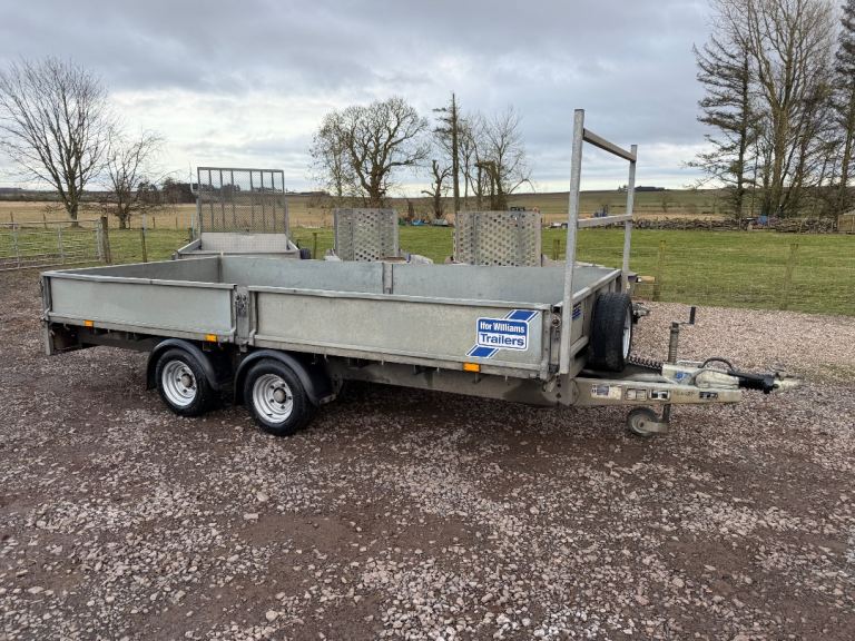 Ifor Williams LM146 dropside trailer 