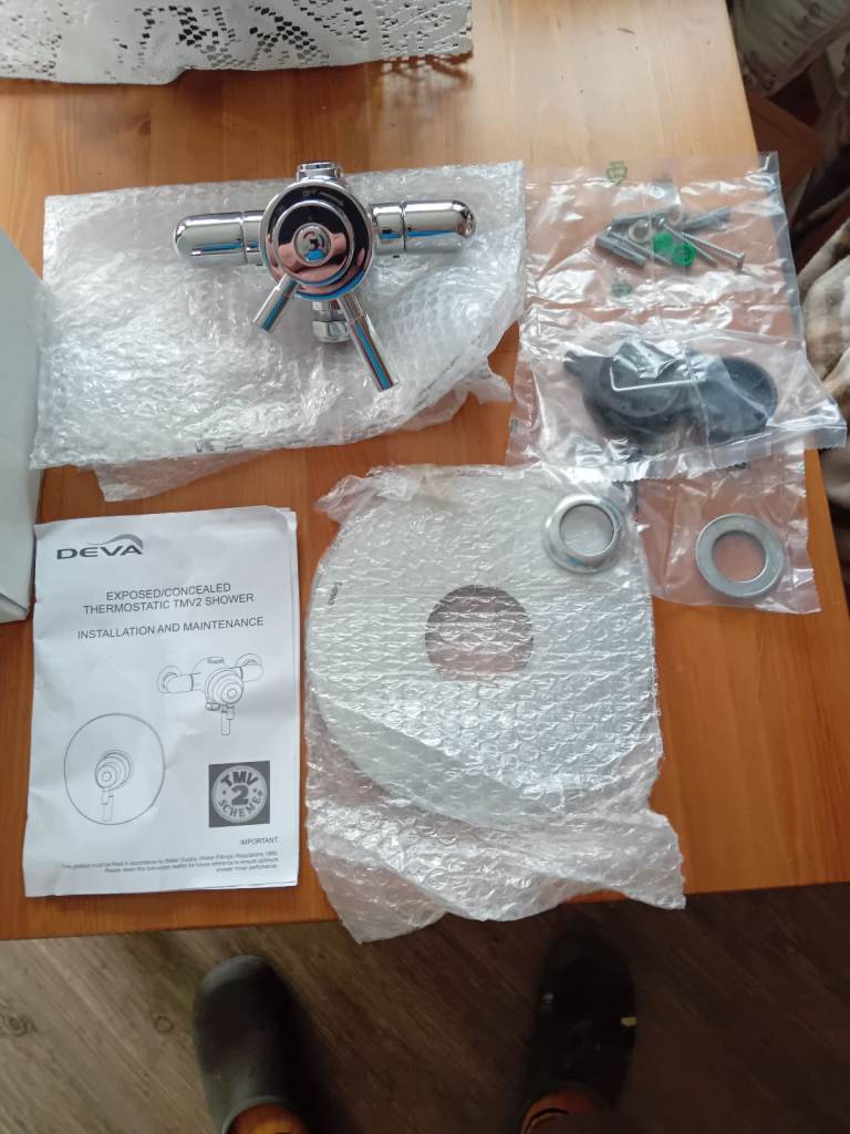 image for Brand New Thermostatic Shower Valve - Never Used