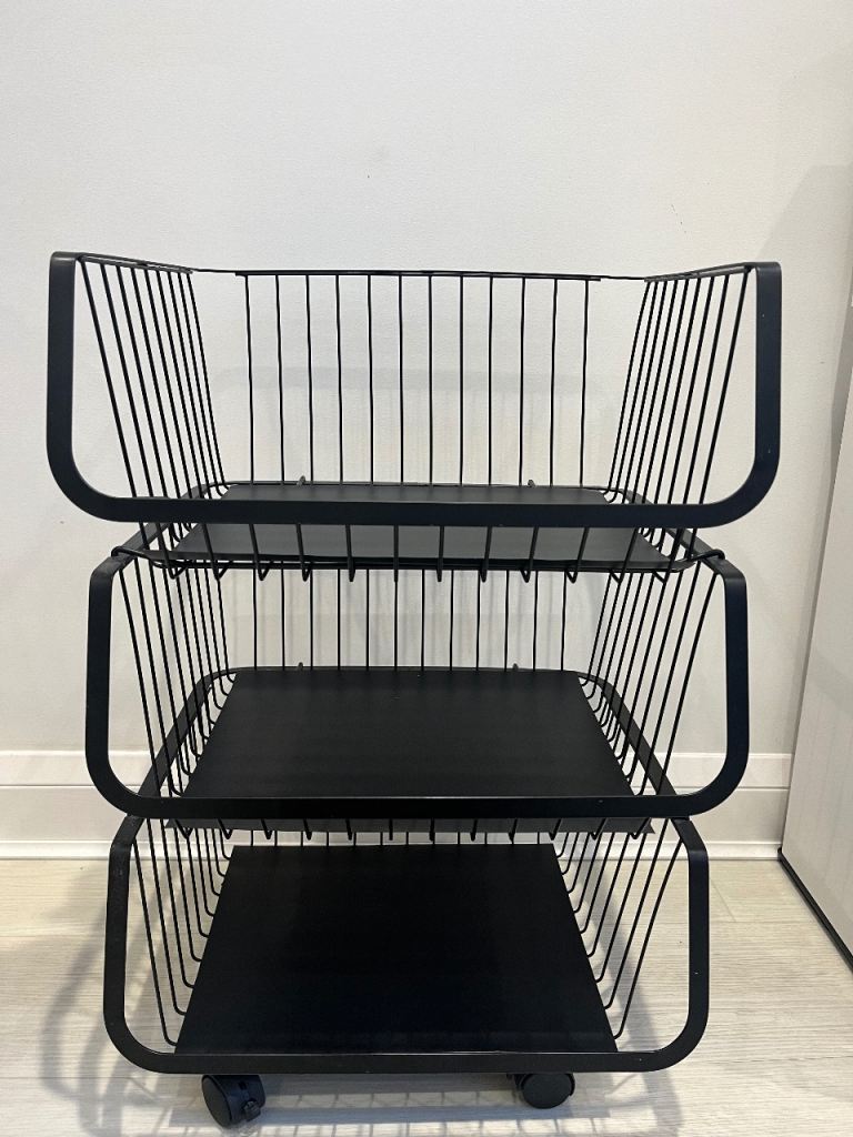 Kitchen storage trolley 