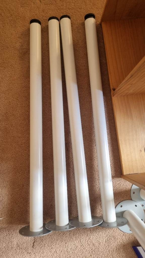 x4 IKEA Adils Desk Legs