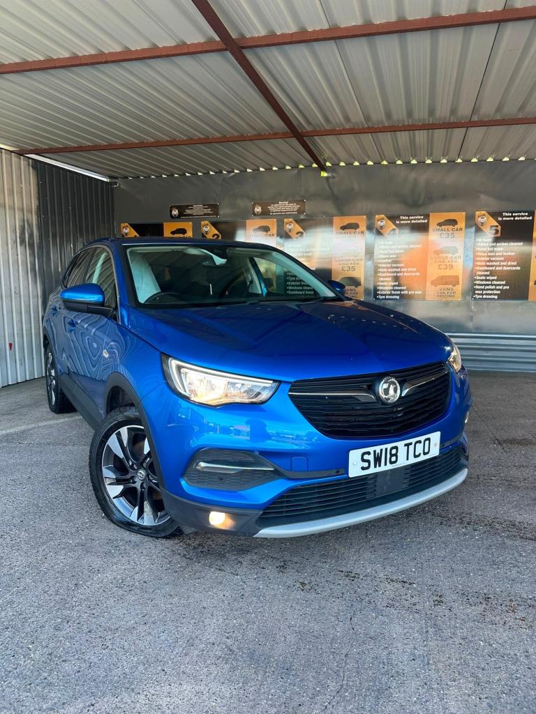 2018 Vauxhall Grandland X 1.2 Turbo Sport Nav 5dr HATCHBACK Petrol Manual