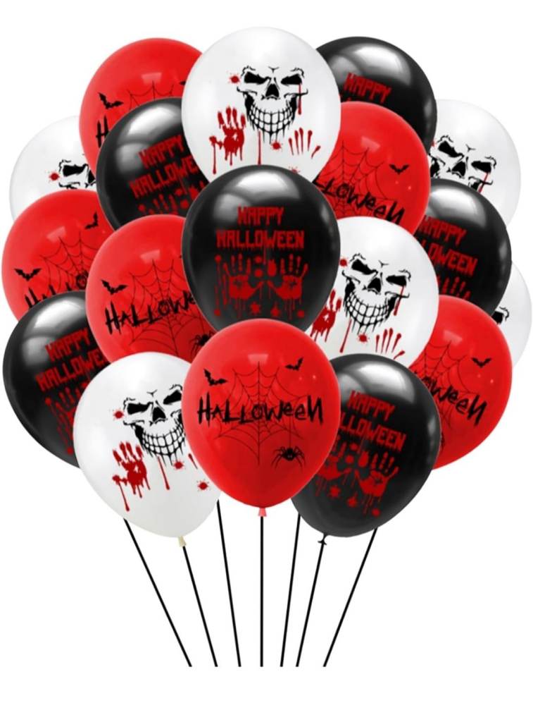Bnisp 19 pcs Halloween balloons 