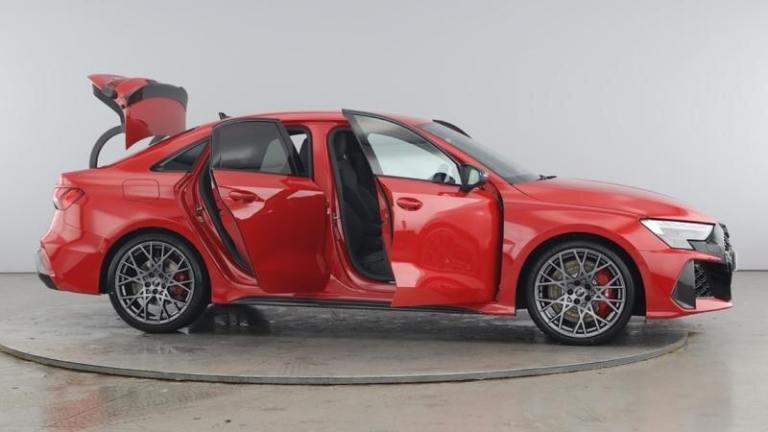 2025 Audi RS3 RS 3 TFSI Quattro Carbon Black 4dr S Tronic Saloon Petrol Automatic