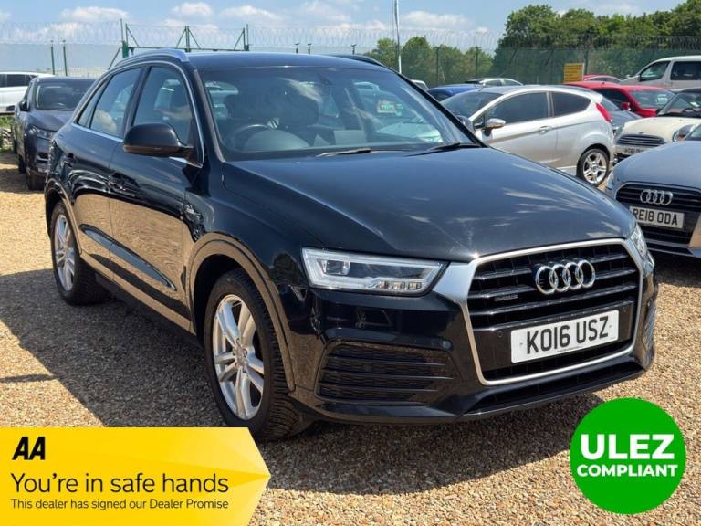 2016 Audi Q3 2.0 TDI S line SUV 5dr Diesel S Tronic quattro Euro 6 (s/s) (Nav) (184 ps) ESTATE Di...