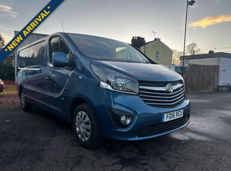 2016 Vauxhall Vivaro 2900 1.6CDTI 115PS Sportive H1 Van PANEL VAN DIESEL Manual