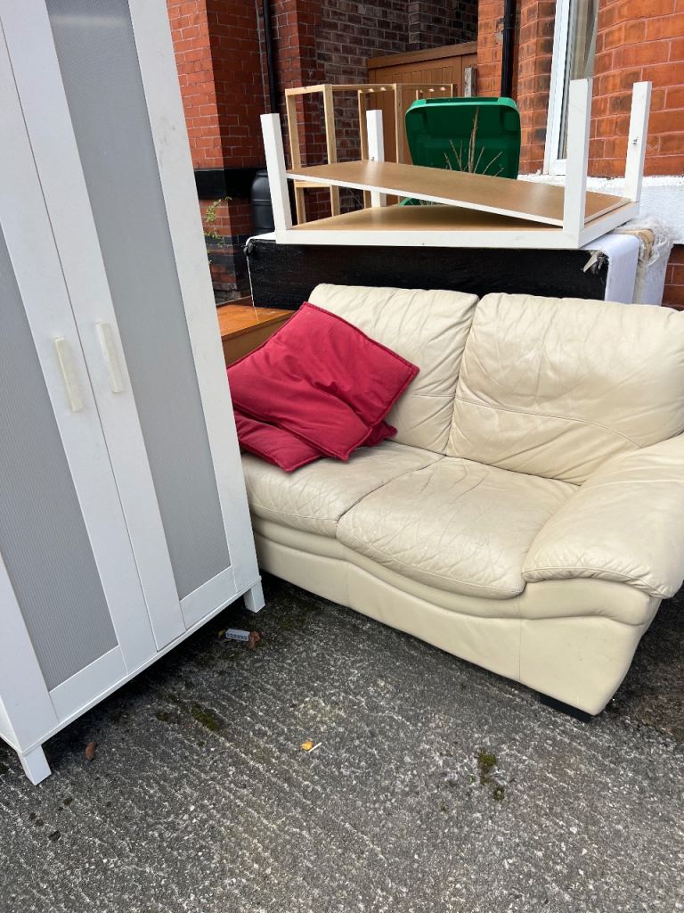 Free wardrobe and sofa