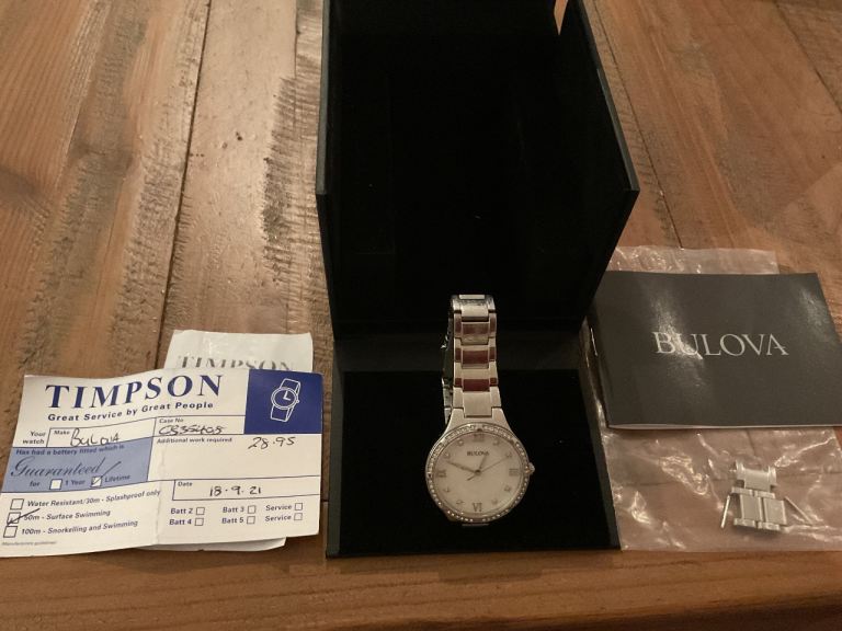 Bulova women’s watch